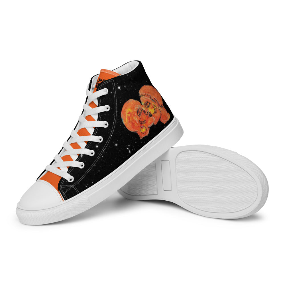 LOVE Women’s high top canvas shoes