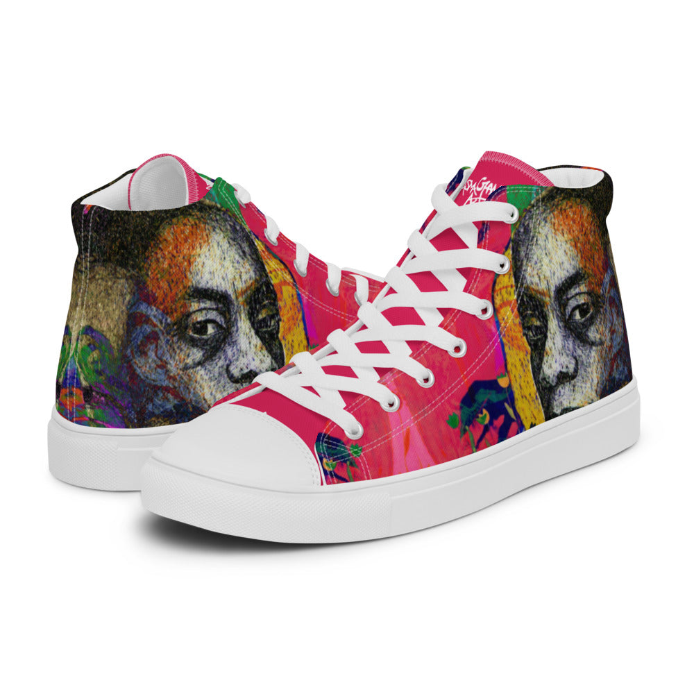 BALDWIN Women’s high top canvas shoes