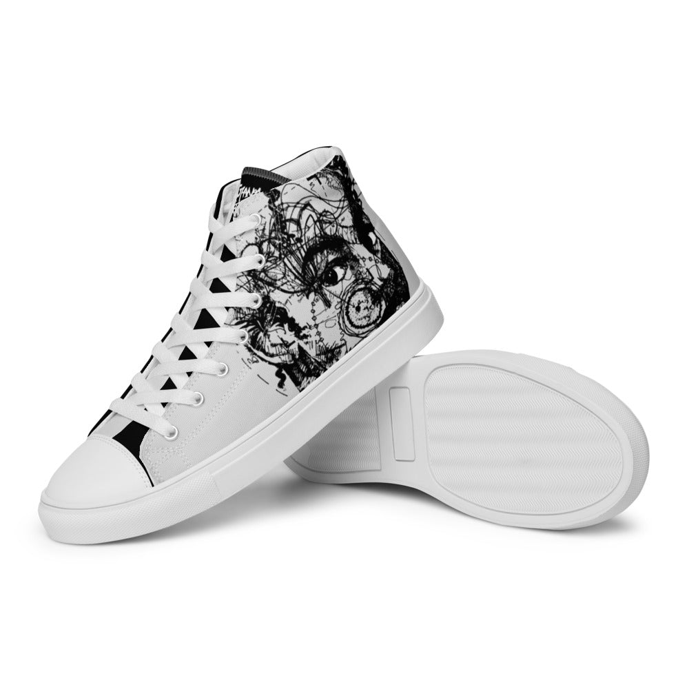 Bronzeville Girl Women’s high top canvas shoes