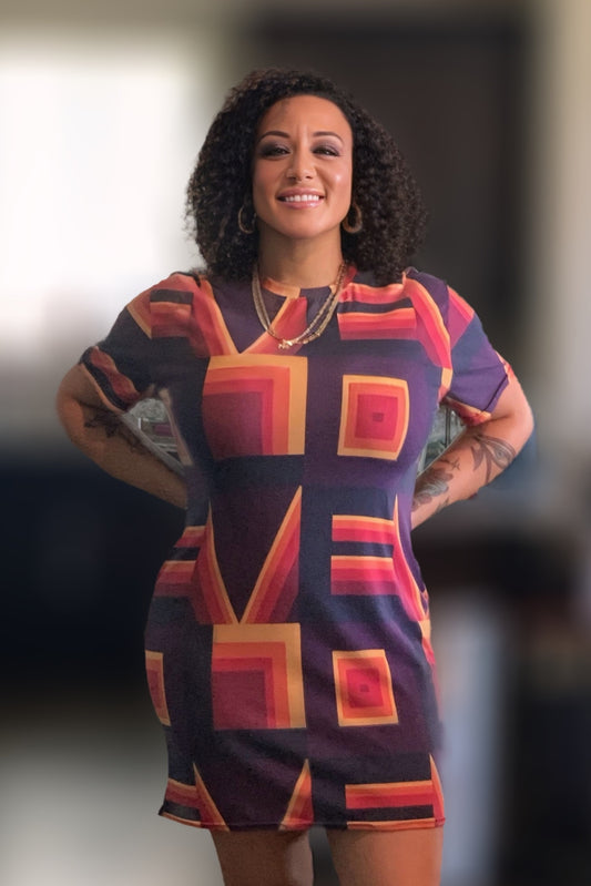 LOVE T-shirt dress