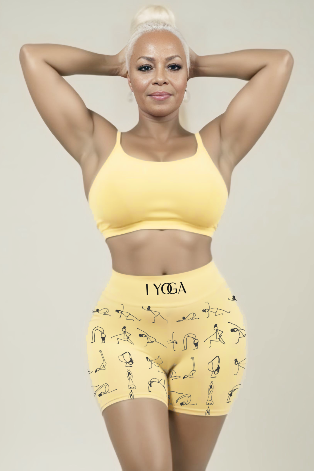 IYOGA Shorts - BANANA