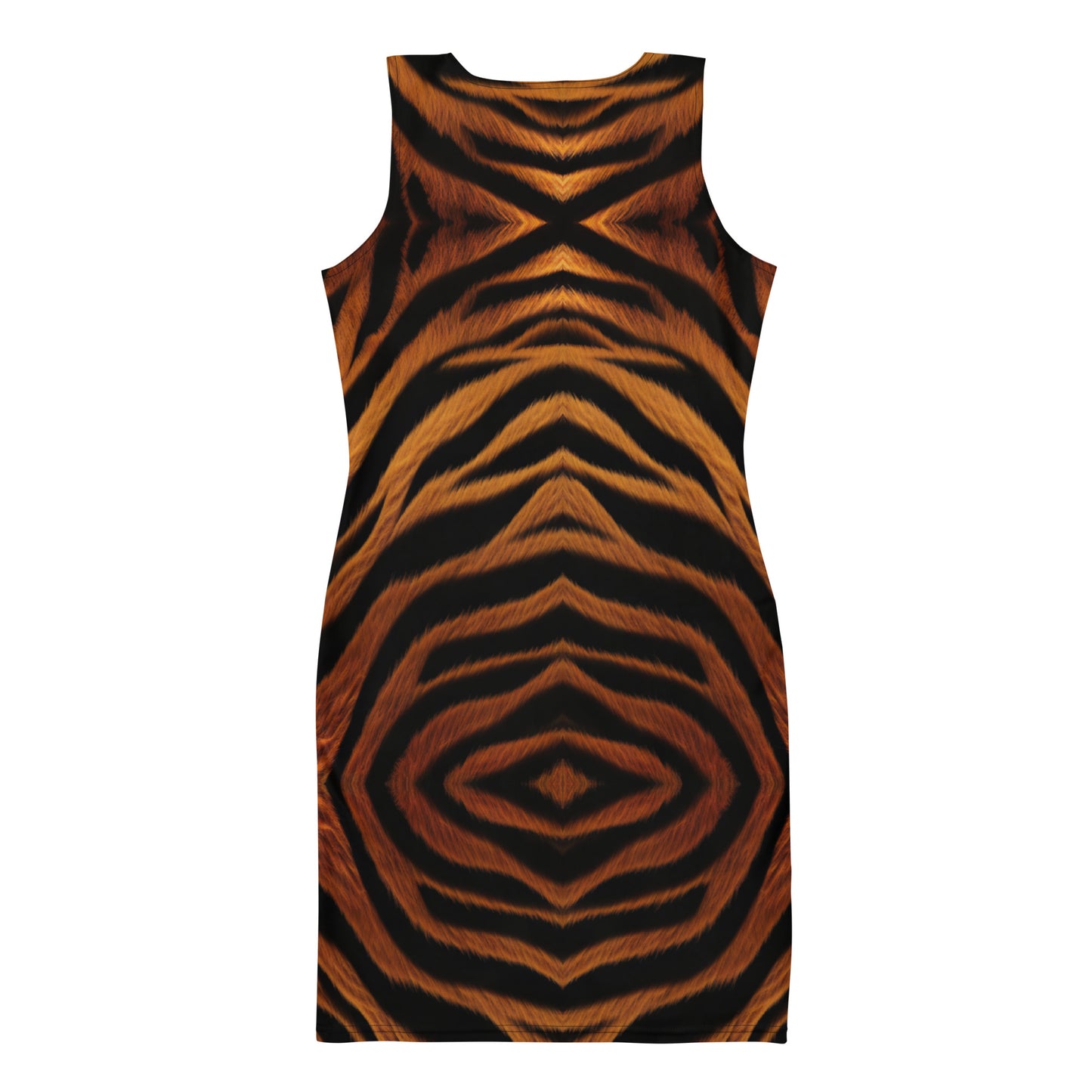 TIGER PRINT Bodycon dress