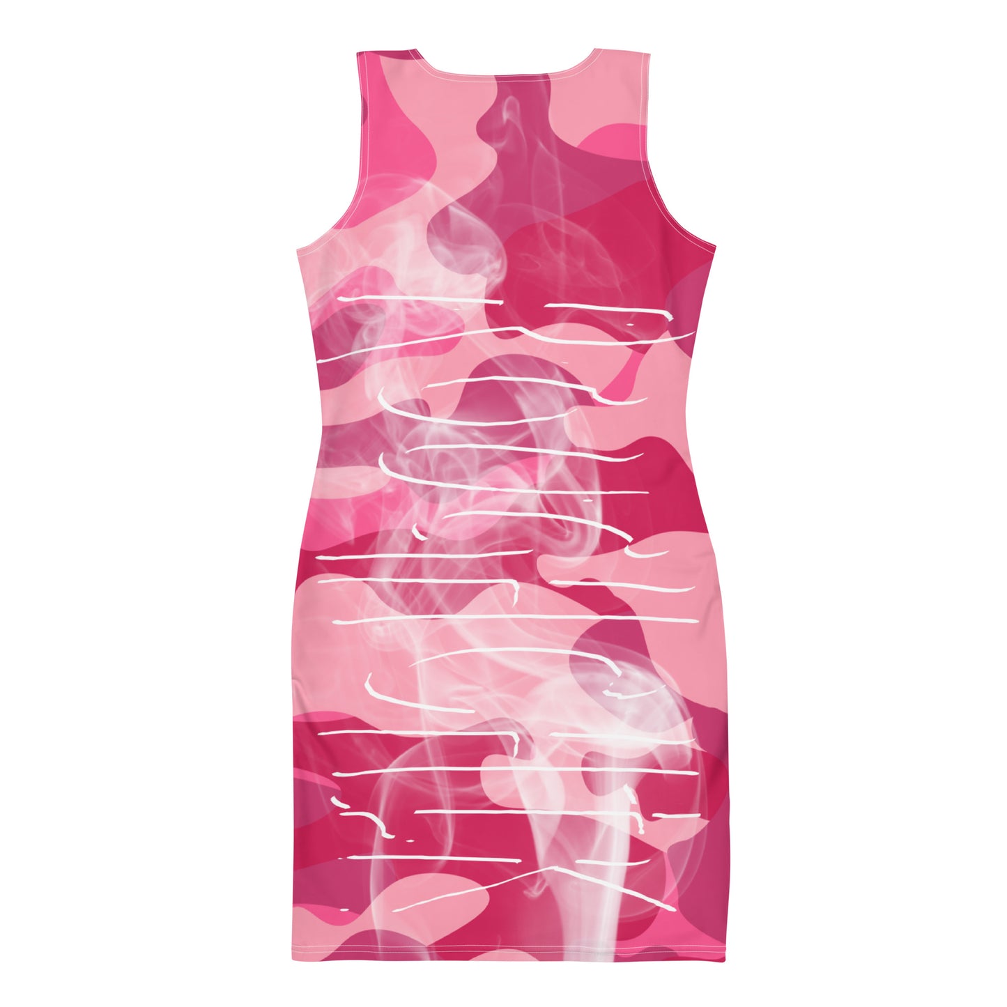 ALL SMOKE TOO! Bodycon dress - PINK CAMO