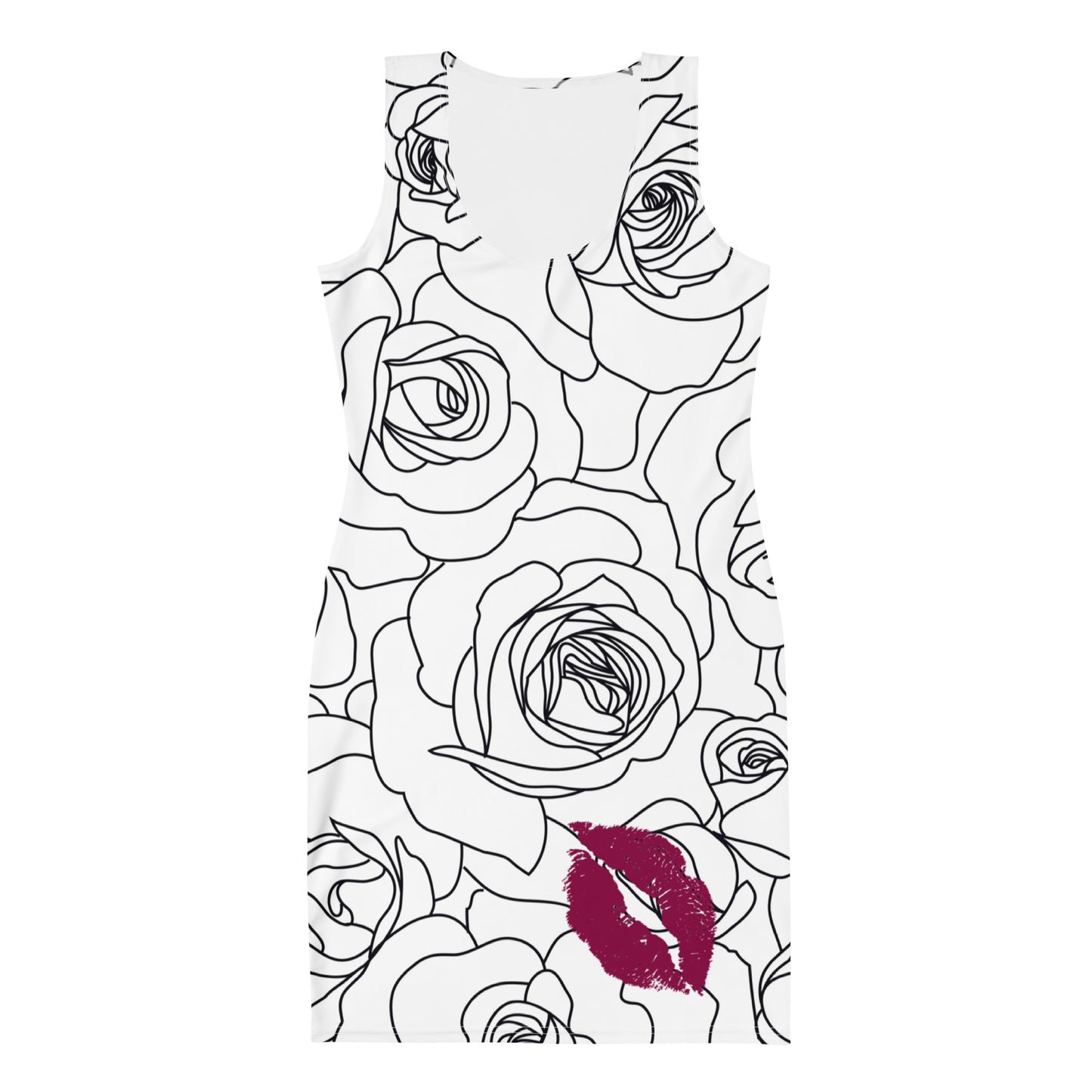 KISSED BY A ROSE Bodycon dress