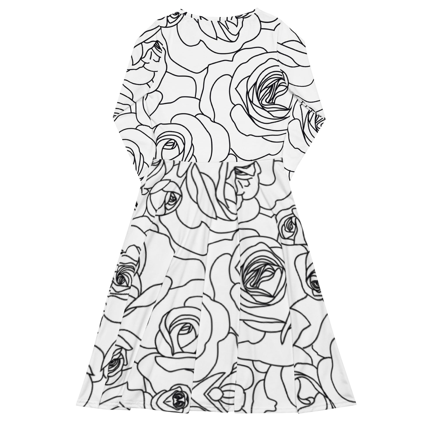 KISSED BY A ROSE Midi Dress