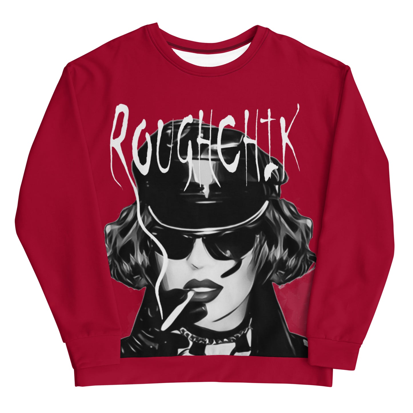 ROUGHCHIK LOGO Sweatshirt - RED