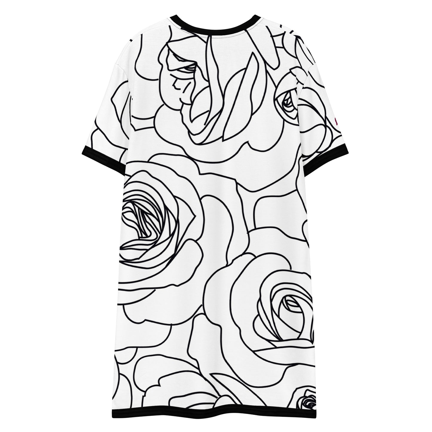 KISSED BY A ROSE T-shirt dress