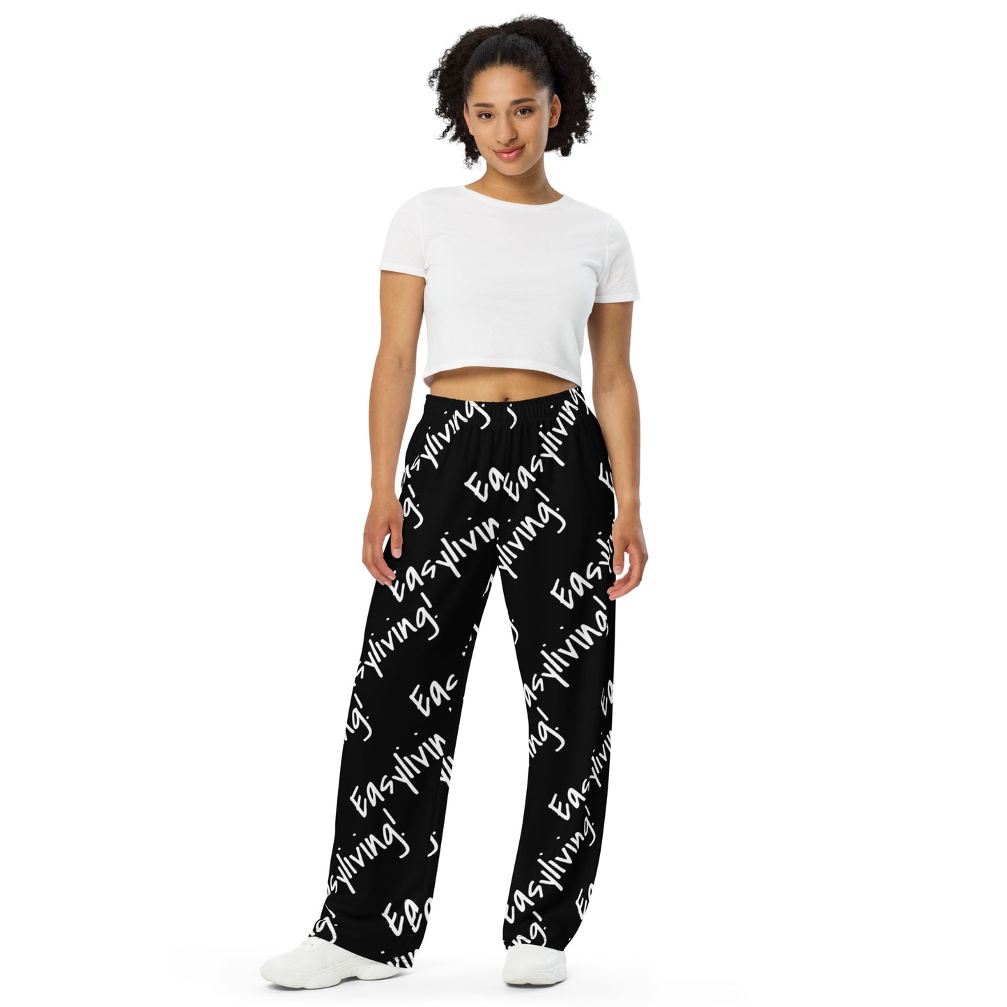 Easyliving! unisex wide-leg pants - Black