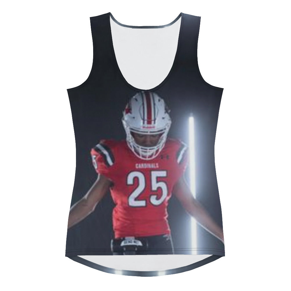 DEE BAGLEY Fitted Tank Top