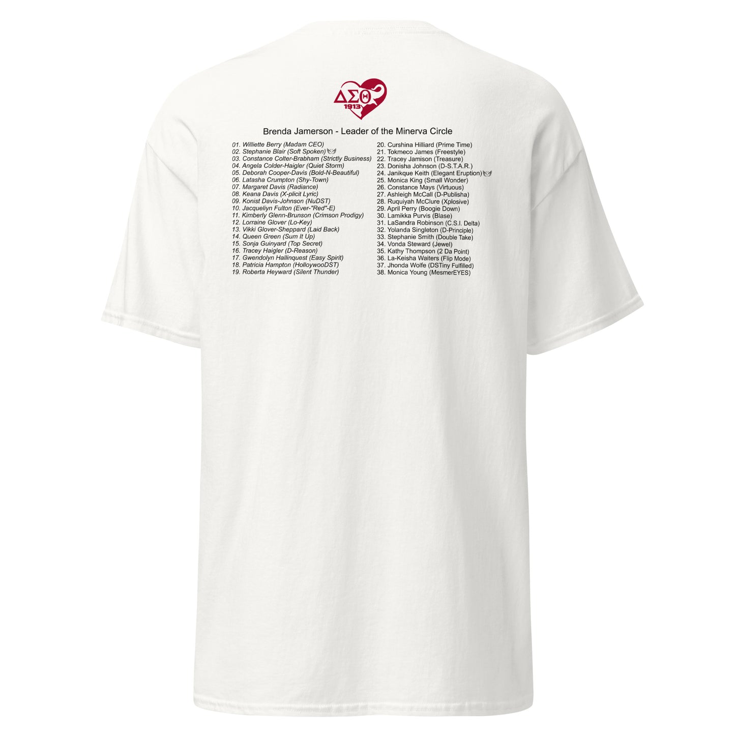DST classic tee - WHITE