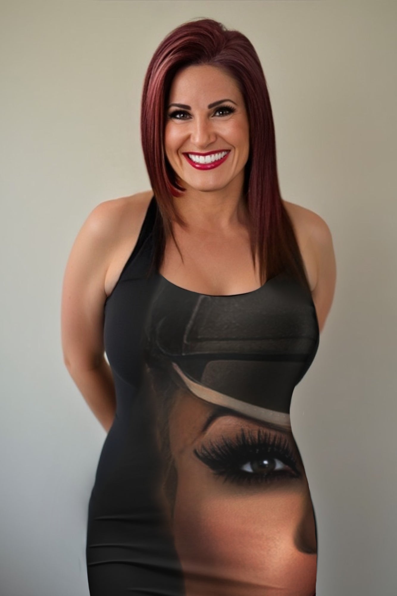 ROUGHCHIK DEMAND Fitted Dress
