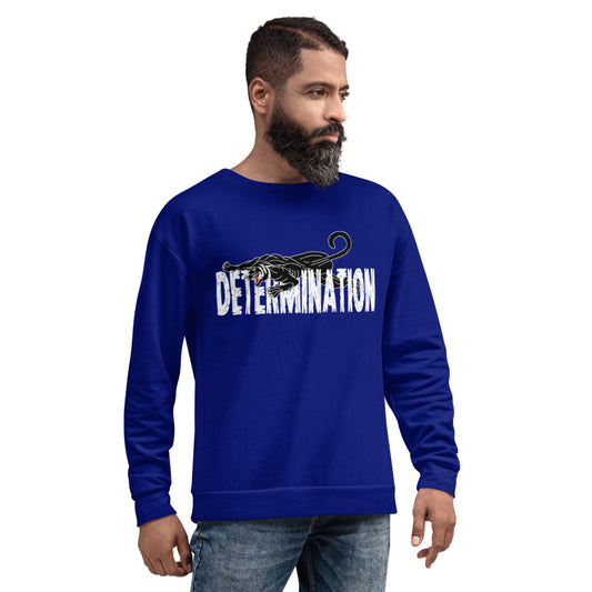 DETERMINATION Unisex Sweatshirt - ROYAL
