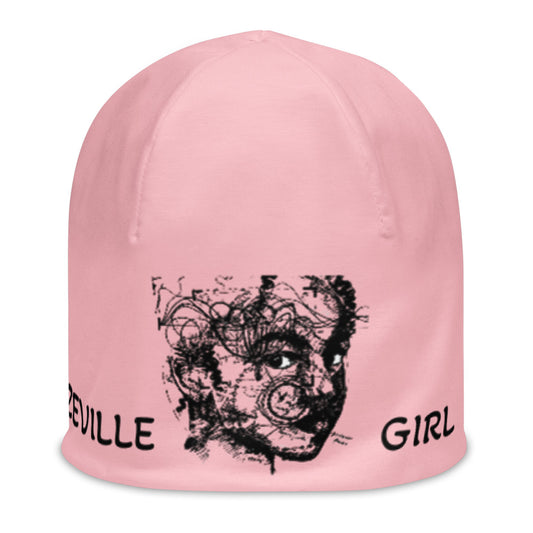 Bronzeville Girl Beanie - Pink