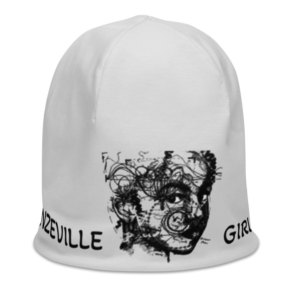 Bronzeville Girl Beanie - Gray