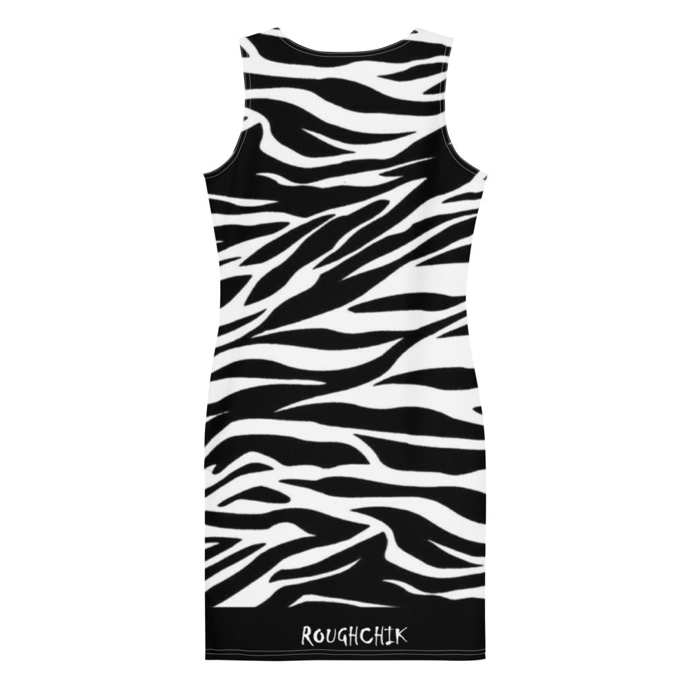 Roughchik Zebra Print Dress