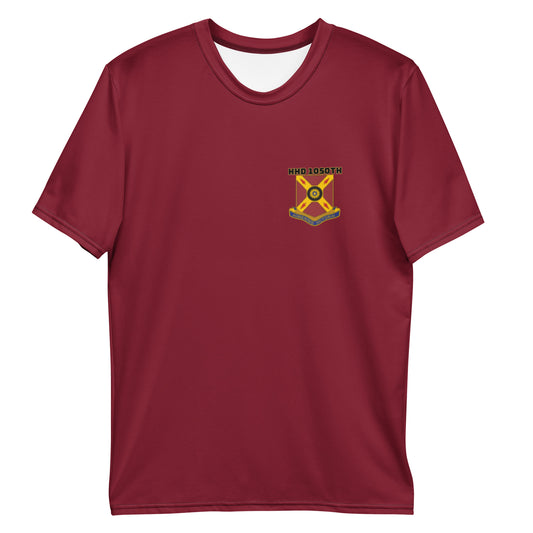 1050TH WOLFHOUND Men's t-shirt - BURGUNDY