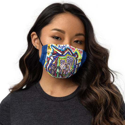 Radio Raheem Premium face mask