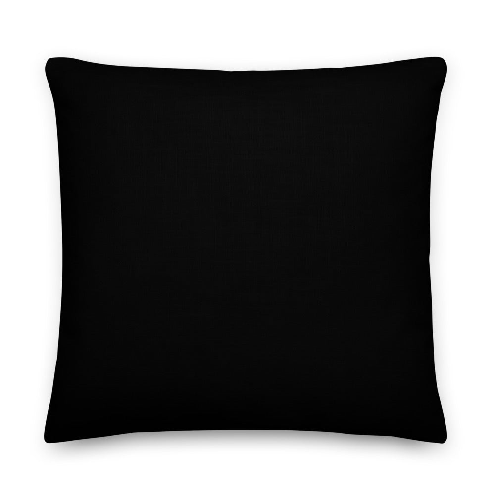 Black Butterfly Premium Pillow