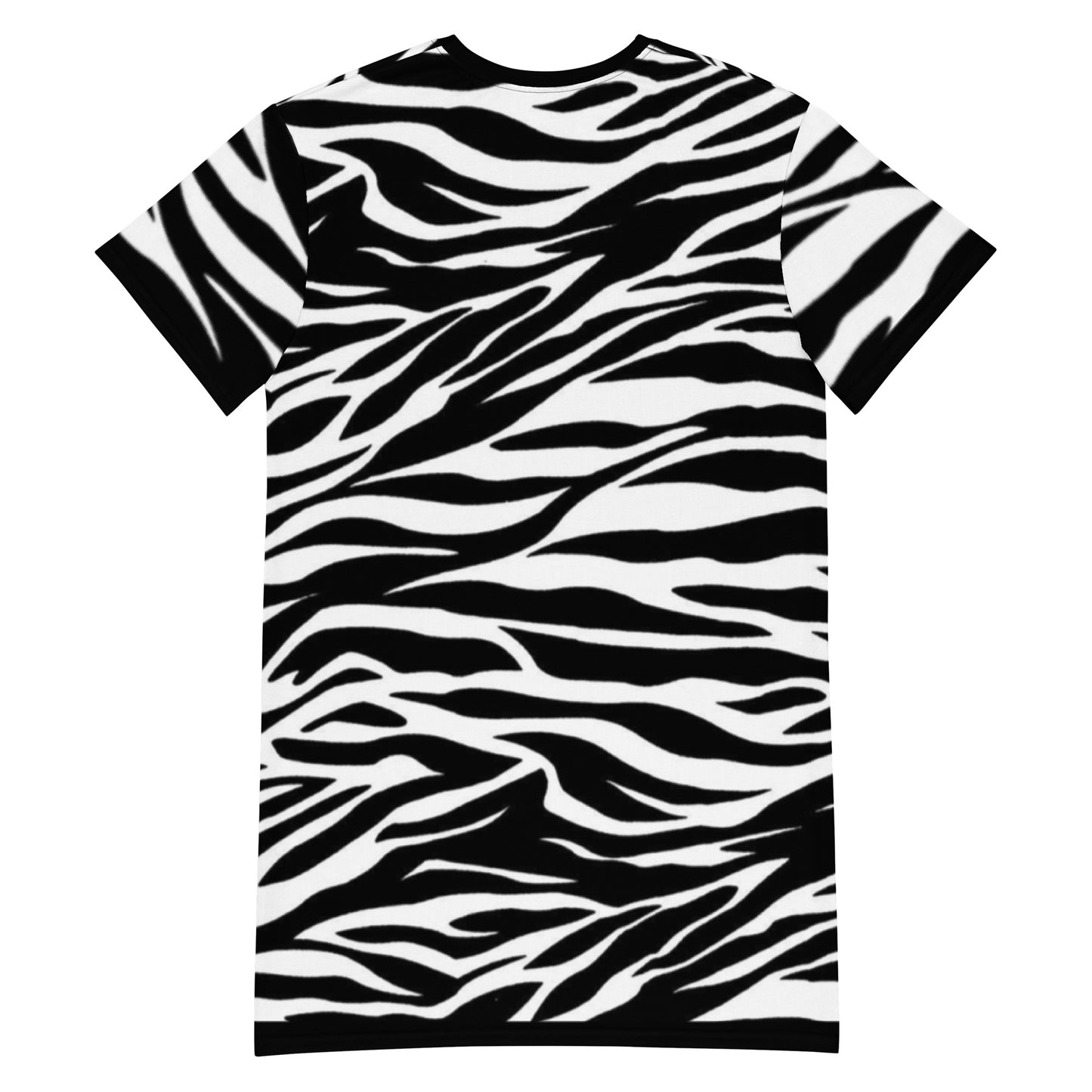 ZEBRA PRINT T-shirt dress