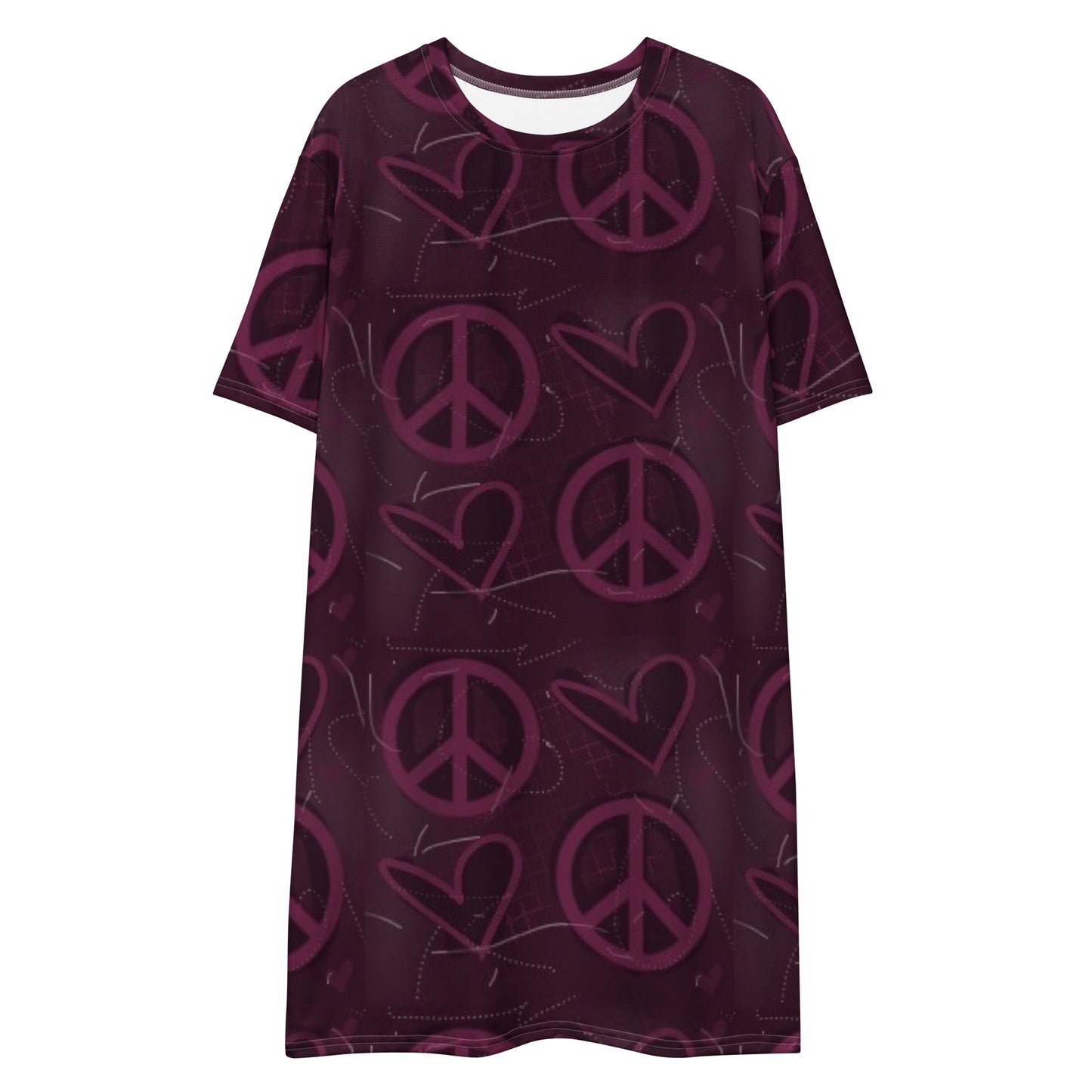 PEACE&LOVE T-shirt dress