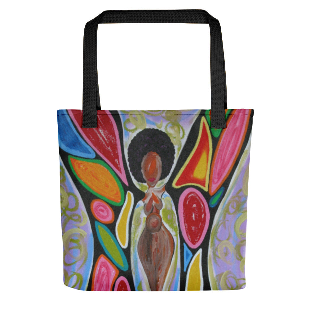 Black Butterfly Tote bag