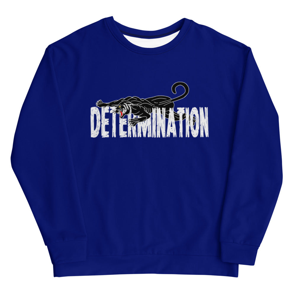 DETERMINATION Unisex Sweatshirt - ROYAL