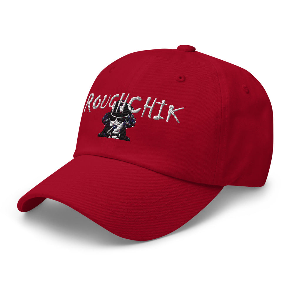 Roughchik Logo Baseball Cap - Red