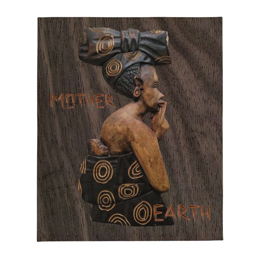 MOTHER EARTH Throw Blanket