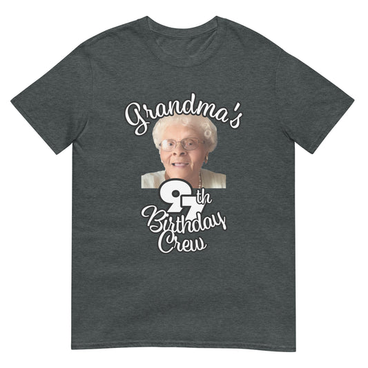 Grandma's 97th Birthday Crew Short-Sleeve Unisex T-Shirt