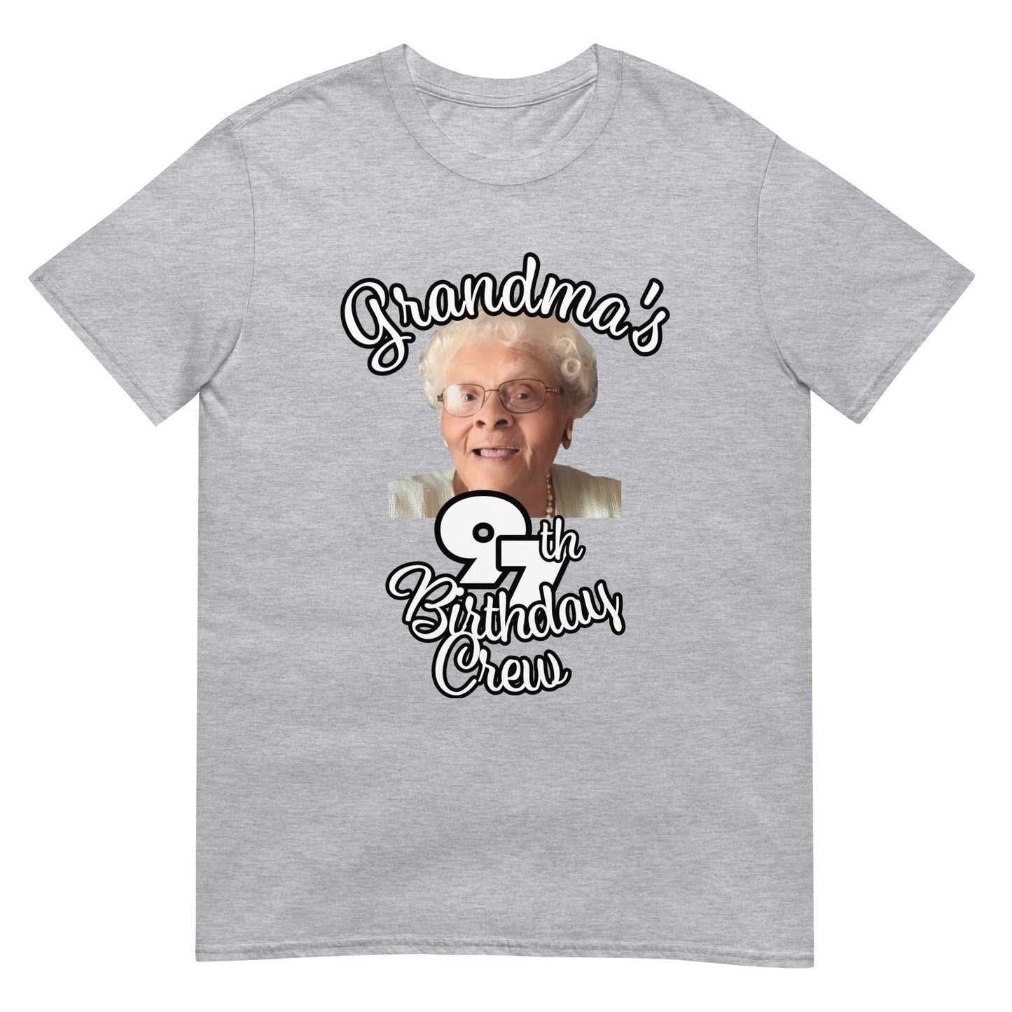 Grandma's 97th Birthday Crew Short-Sleeve Unisex T-Shirt