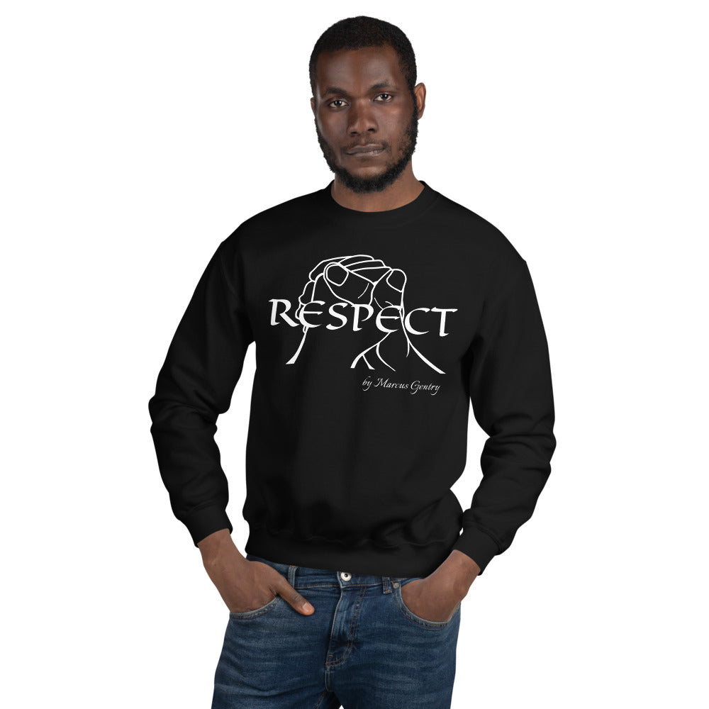 RESPECT Unisex Sweatshirt - Black