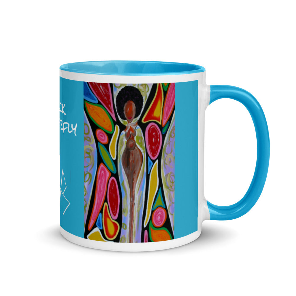 Black Butterfly Coffee Mug