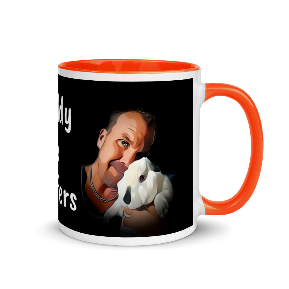 Daddy & Puffers Mug with Color Inside